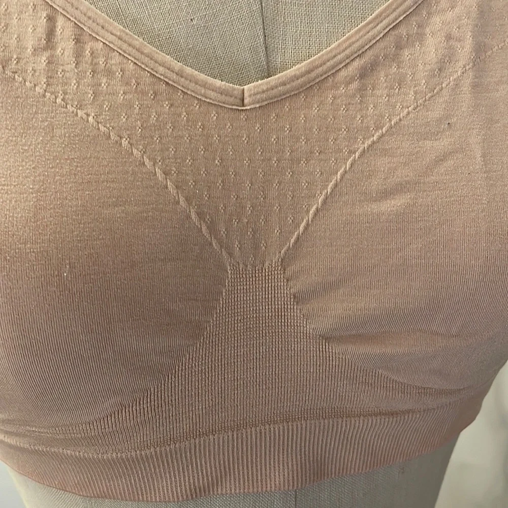 Basics by Bravado Nude nursing bra XL